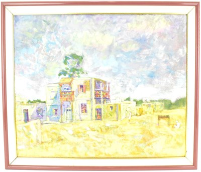 Lot 1323 - NORMAN LAYCOCK (BRITISH, 1920-1985); oil on...