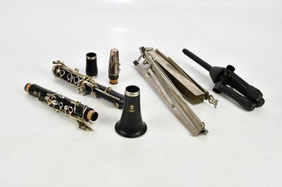Lot 2632 - YAMAHA; a Model 255 clarinet, cased, together...