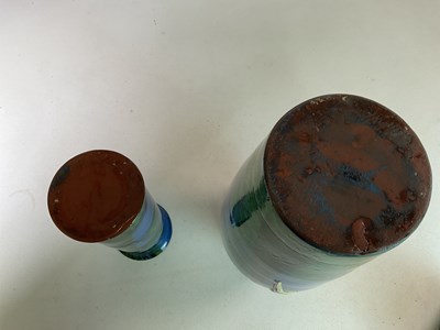 Lot 280 - DEVON POTTERY; a massive Devon pottery blue...