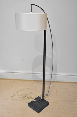 Lot 1726 - A retro chrome and silvered metal adjustable...