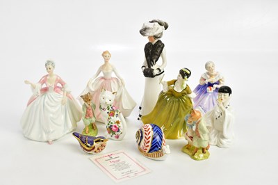Lot 2538 - ROYAL DOULTON; three figures comprising of...