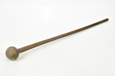 Lot 2606 - A knobkerrie, 78cm.