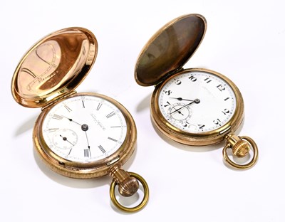 Lot 1809 - FENTON WATCH COMPANY; a gentleman’s gold...
