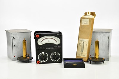 Lot 1766 - A small collection of scientific instruments...