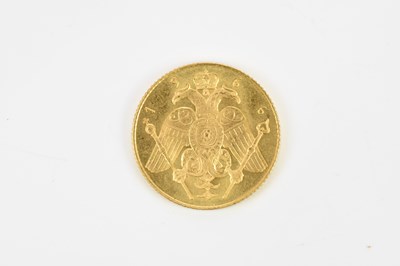 Lot 2561 - A Cyprus gold sovereign, 1966, approx 7.9g.