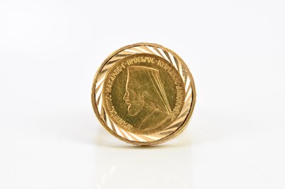 Lot 2601 - A Cyprus half sovereign, 1966, in 18ct yellow...