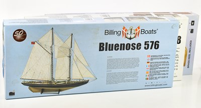 Lot 248 - BILLING BOATS; three models including Bluenose...