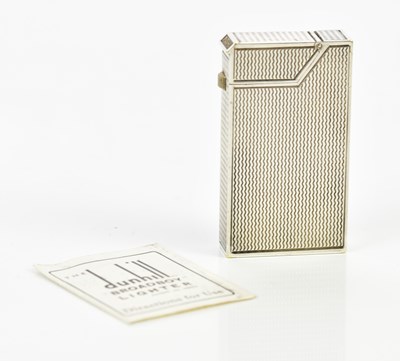 Lot 1626 - DUNHILL; a 'Broadboy' cigarette lighter,...