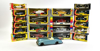 Lot 252 - CORGI; twelve diecast model Formula 1 cars to...