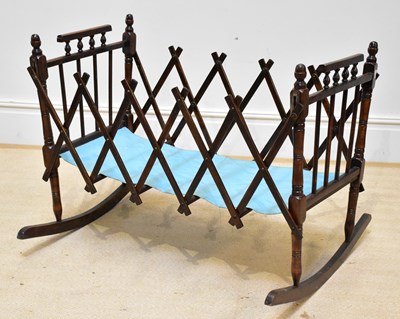 Lot 1288 - A 19th century folding campaign style child's...
