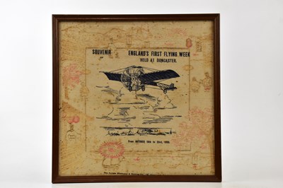 Lot 1572 - A souvenir of England's first flying week held...