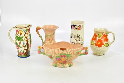 Lot 2477 - A small group of decorative ceramics including...