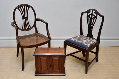 Lot 1323 - An early 20th century hanging two door...