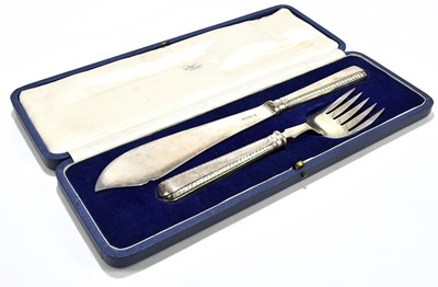 Lot 2067 - MAPPIN & WEBB; a pair of George V hallmarked...
