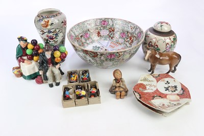 Lot 2505 - A collection of assorted ceramics including a...