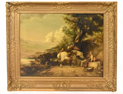 Lot 1100 - ENGLISH SCHOOL 19TH CENTURY; oil on canvas,...