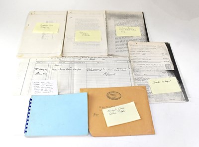 Lot 841 - JULIA AND HERBERT WALLACE; an extensive...