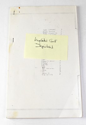 Lot 841 - JULIA AND HERBERT WALLACE; an extensive...