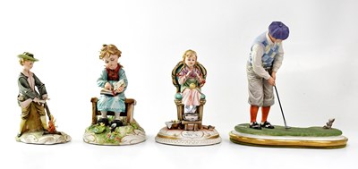 Lot 275 - CAPODIMONTE; a limited edition figure 'The...
