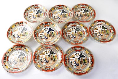 Lot 532 - JOHN MADDOCK & SONS; a 'Royal Willow' Oriental-...