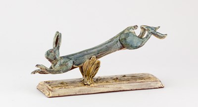 Lot 188 - GEOFFREY FULLER (1936-2022); a slip decorated...