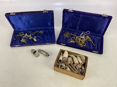 Lot 2368 - Two police whistles, one stamped 'The Acme...