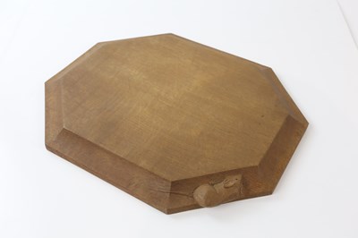 Lot 2031 - WORKSHOP OF ROBERT MOUSEMAN THOMPSON; a shaped...
