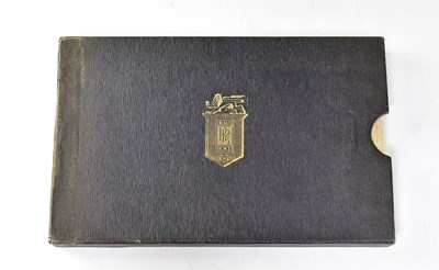Lot 655 - ROLLS-ROYCE; a re-bound 1906 'Rolls-Royce Cars'...