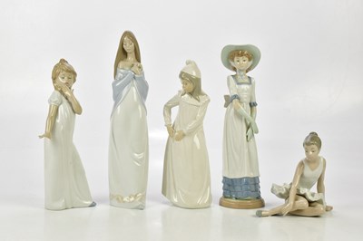 Lot 2848 - NAO; a group of five figures including...