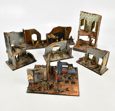 Lot 260 - A collection of military related dioramas.