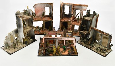 Lot 267 - A collection of scratch built military related...