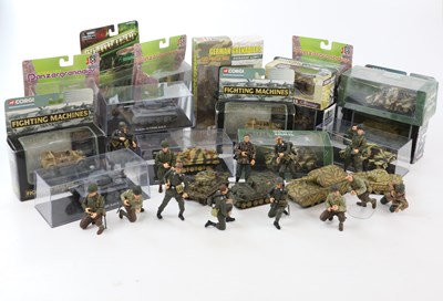 Lot 262 - A collection of model military related...