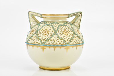 Lot 2410 - GRAINGER & CO, WORCESTER; a part reticulated...