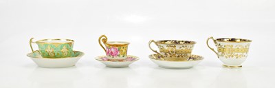 Lot 2372 - DRESDEN; an early 20th century hand painted...