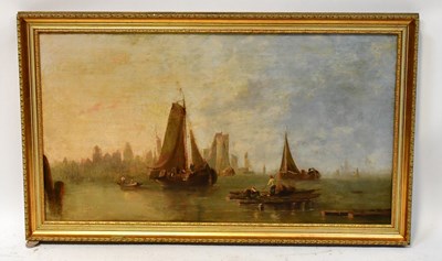 Lot 588 - JAMES WEBB (1825-1895); oil on canvas,...