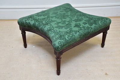 Lot 1095 - A reproduction Victorian style X-frame...