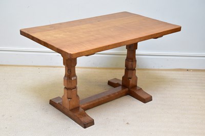 Lot 2002 - WORKSHOP OF ROBERT MOUSEMAN THOMPSON; an adzed...