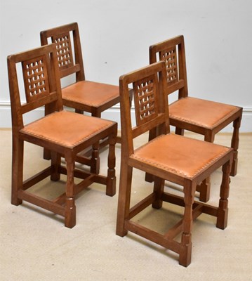 Lot 2008 - WORKSHOP OF ROBERT MOUSEMAN THOMPSON; a set of...