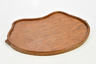 Lot 2022 - WORKSHOP OF ROBERT MOUSEMAN THOMPSON; an adzed...