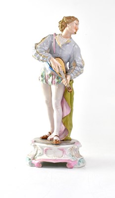 Lot 478 - A 19th century Continental porcelain figure of...