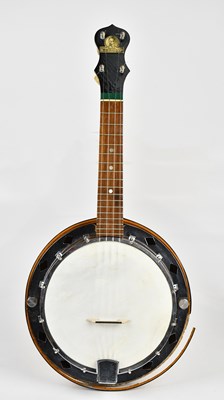 Lot 2891 - GEORGE FORMBY; a banjolele, cased.