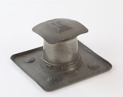 Lot 2078 - ARCHIBALD KNOX FOR TUDRIC PEWTER; an Arts &...