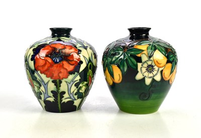 Lot 2263 - RACHEL BISHOP FOR MOORCROFT; an ovoid form...