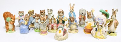 Lot 585 - ROYAL ALBERT; a collection of eighteen Beatrix...