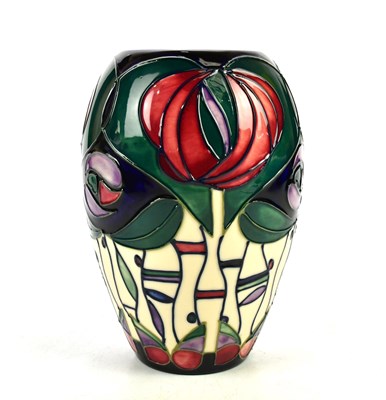 Lot 2307 - RACHEL BISHOP FOR MOORCROFT; an ovoid form...