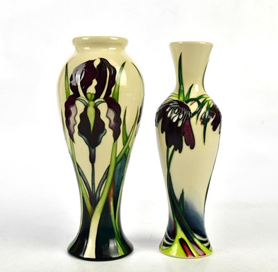 Lot 2305 - NICOLA SLANEY FOR MOORCROFT; a vase decorated...