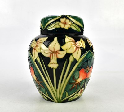 Lot 2266 - RACHEL BISHOP FOR MOORCROFT; a ginger jar and...