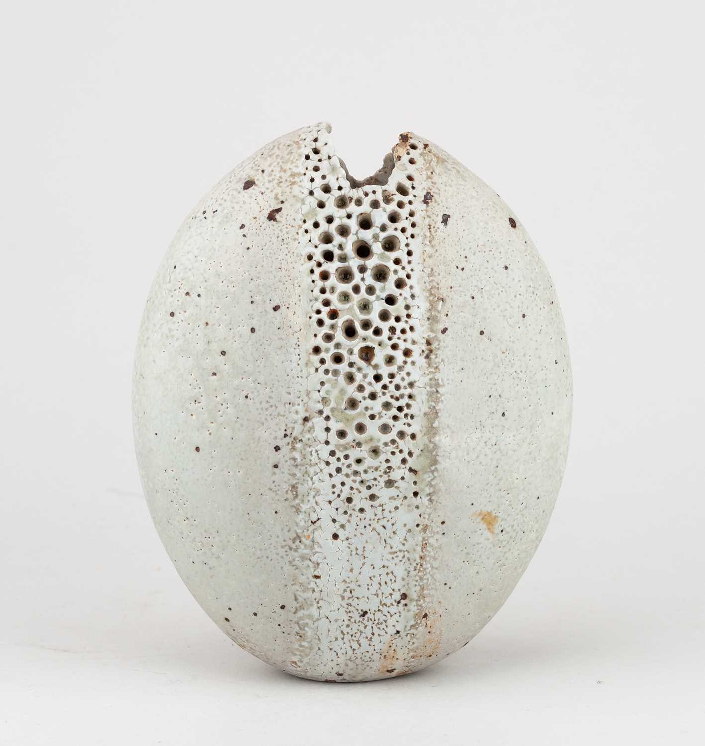 Lot 22 - ALAN WALLWORK (1931-2019); a stoneware split...