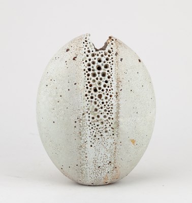 Lot 22 - ALAN WALLWORK (1931-2019); a stoneware split...