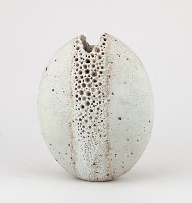 Lot 22 - ALAN WALLWORK (1931-2019); a stoneware split...